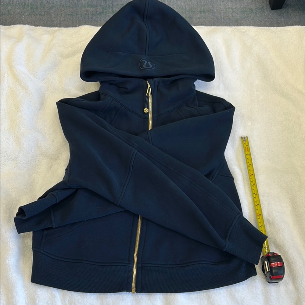 lululemon athletica Navy Blue Hoodie Jacket